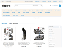 Tablet Screenshot of niuparts.com